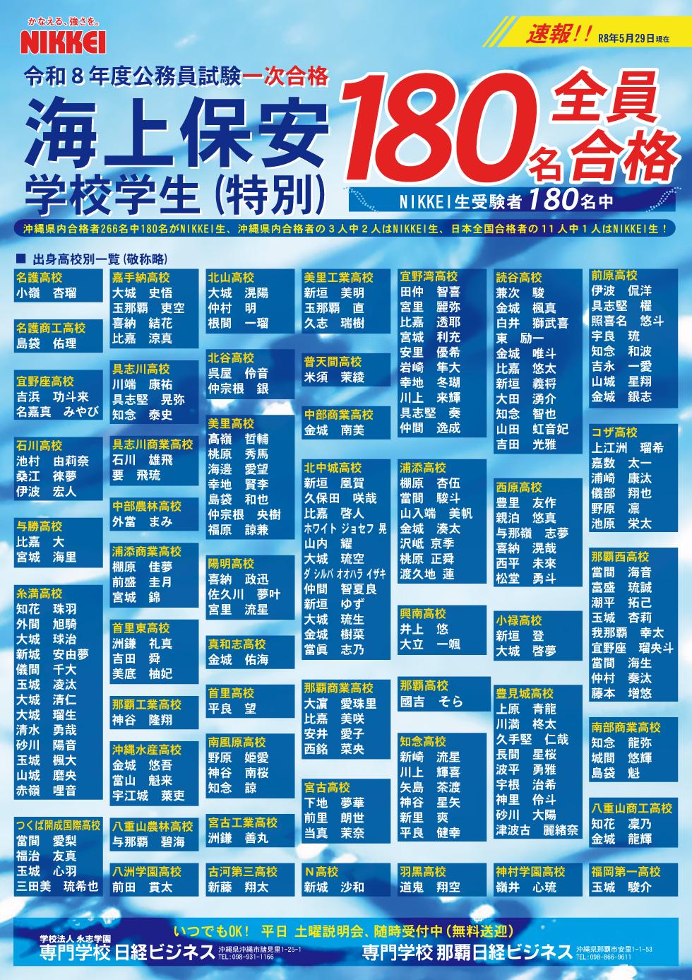 2026海保一次合格チラシ